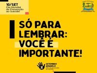 10 de setembro 💛 Setembro Amarelo – Mês de Prevenção ao Suicídio