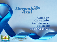 💙 Novembro Azul: Cuidar da saúde também é coisa de homem!