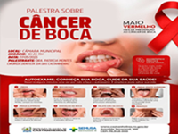 Câmara Municipal de Castanheiras apoia Campanha Maio Vermelho com palestra preventiva sobre o Câncer de Boca