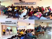 Curso de secretáriado, 01 dia.