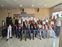 Encerramento do Curso de Secretariado.