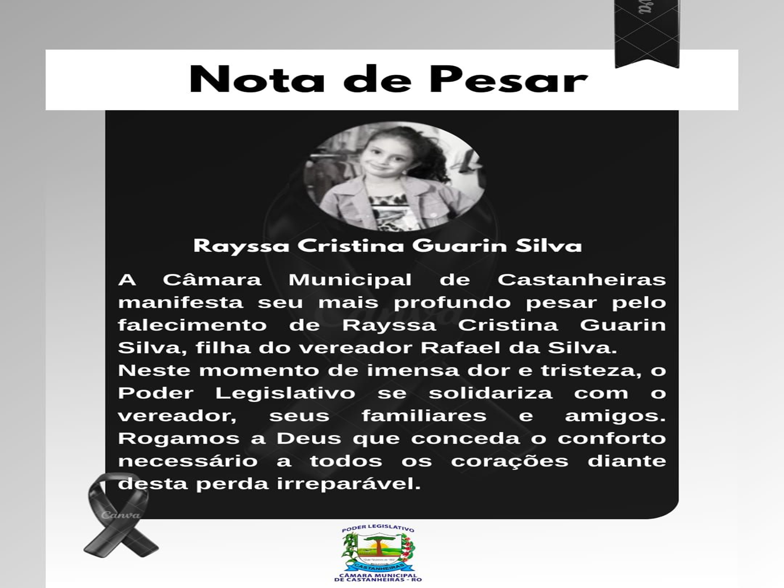 Nota de Pesar