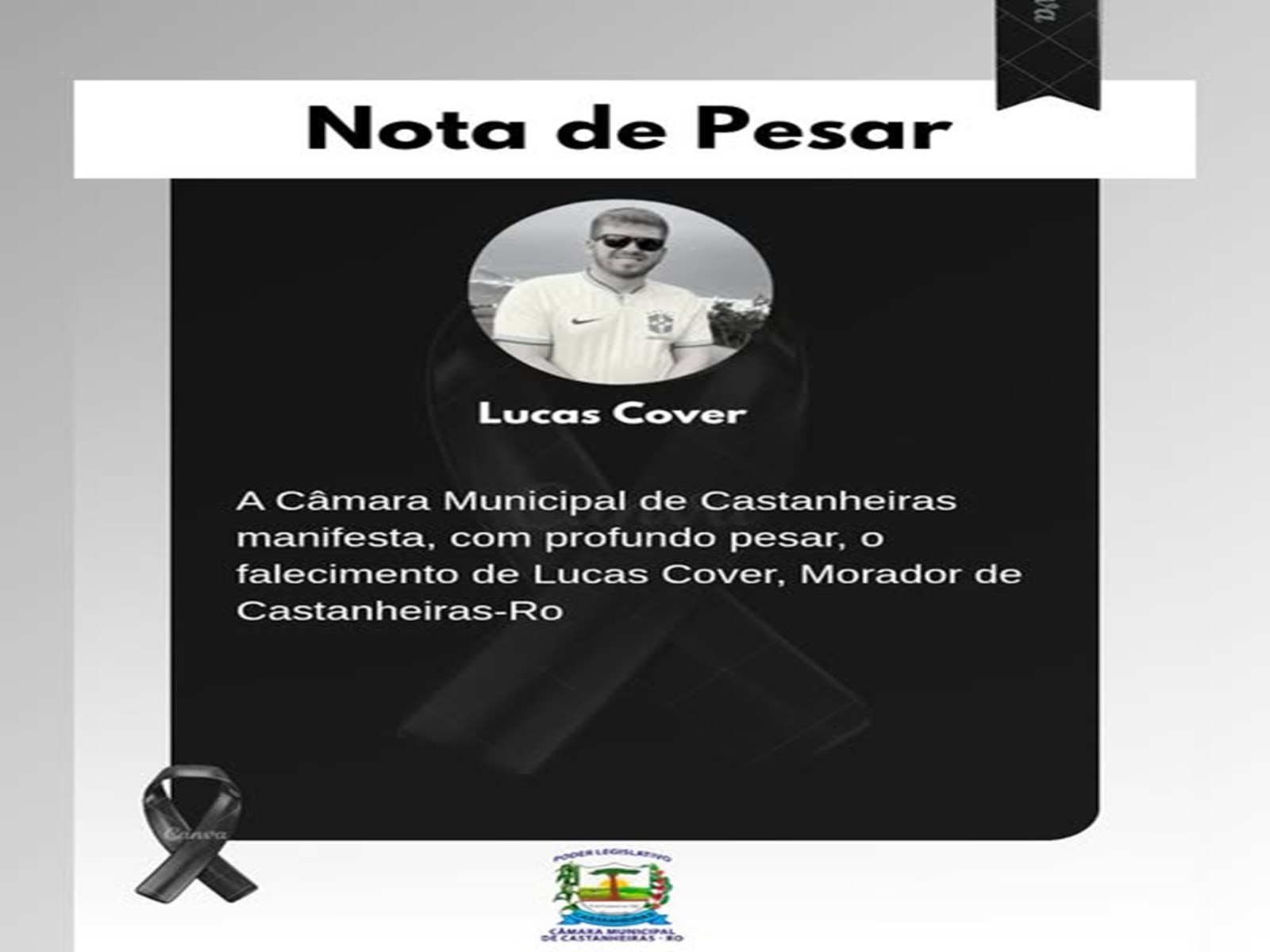 Nota de Pesar