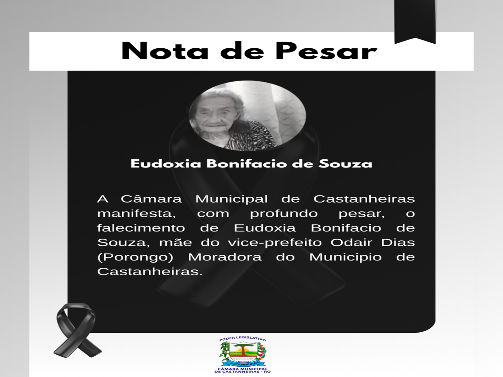 Nota de Pesar